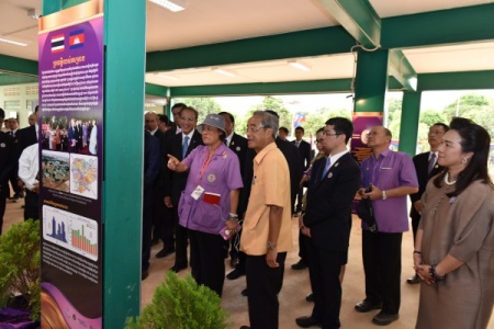 Sirindhorn with Hang Chuon Naron open Solar in Cambodia